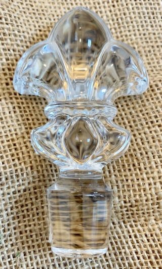 Vintage REMY MARTIN LOUIS XIII Crystal Decanter Bacara with Stopper 5