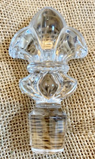 Vintage REMY MARTIN LOUIS XIII Crystal Decanter Bacara with Stopper 6