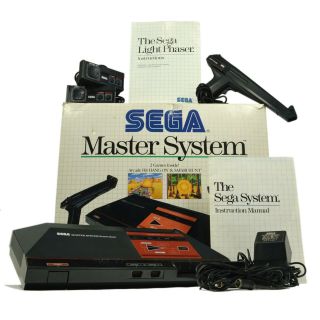 Vintage Sega Master System No.  3000 Complete Perfect Tonka,  1988
