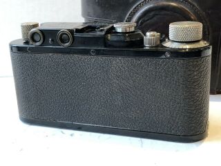 very rare Leica II converted from Leica I Elmar 50mm black nickel from 1930 9