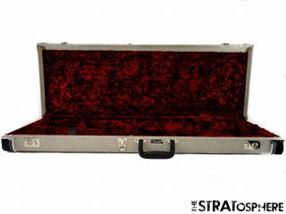 Vintage Ri Fender Strat Black Tweed Hardshell Case Usa Jim Root,  Stratocaster