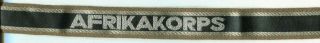 German World War Ii Army Heer Afrika Korps Officers Cuff Title