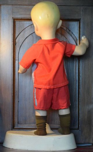 Vintage Buster Brown Boy Stand Up Store Mannequin Doll 4