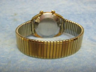 Men ' s Vintage Swiss GIRARD - PERREGAUX Mechanical Gold Watch w/ Alarm 4