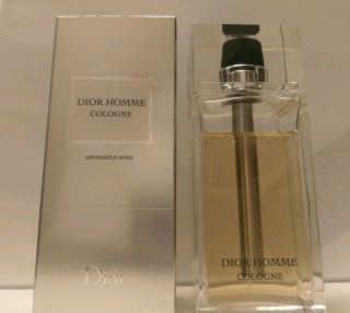 Dior Homme Cologne 4.  2 Oz / 125 Ml Spray 2007 7e01 Vintage Silver Stem Lnib 85,