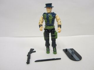 Vintage Hasbro 1989 G.  I.  Joe Cobra Night Force Muskrat Figure 100 Complete