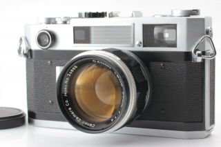 【n Rare】canon 7s Z 7sz Rangefinder Film Camera W/50mm F1.  4 From Japan 0283