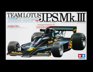 Vintage Tamiya 1/12 J.  P.  S.  Lotus Mk.  Iii F1 Andretti Nilson Car Kit 12022 Mib