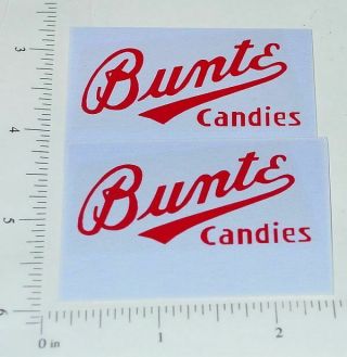 Metalcraft Bunte Candies Delivery Truck Stickers Mc - 014