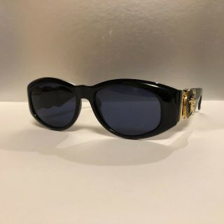 Gianni Versace Mod 424/m Col 852 Authentic Vintage Sunglasses Great Con