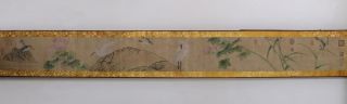 VERY RARE OLD CHINESE HAND PAINTING SCROLL LIN CHUN 410CM (452) 6