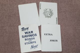 WW2 American Red Cross Full Deck of Playing Cards for U.  S.  Servicemen 3