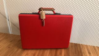 Red Vintage Samsonite Attache / Briefcase