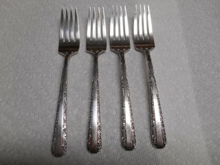 Lovely Set of 4 Towle Candlelight Sterling Silver 6 3/8 