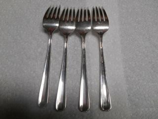 Lovely Set of 4 Towle Candlelight Sterling Silver 6 3/8 