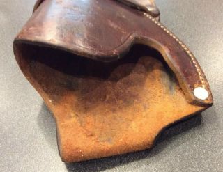 VINTAGE COLT SAA MAKER MARKED SHELTON PAYNE,  EL PASO,  TEXAS WESTERN HOLSTER 10