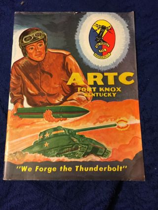 Artc Wwii Boot Camp Photo Book On Basic & Advanced Training - Fort Knox Ky