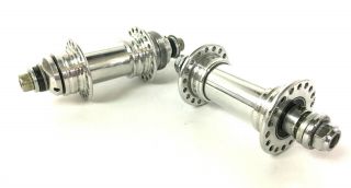Uber Rare 1/1 Old School Bmx Patterson Racing Prototype Hubs Matched Pair