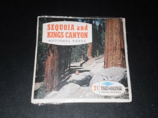 View Master Sequoia And Kings Canyon 1960 