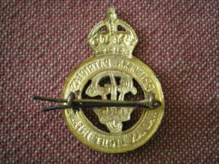 WW2 Princess Patricia ' s Canadian Light Infantry Cap Badge Voided (d) 2