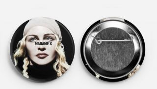 Madonna Madame X Translucent Blue 2LP Rare Vinyl 1000 Copies,  Buttons X 2