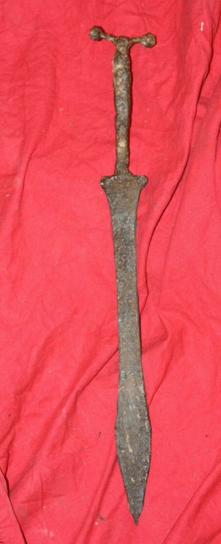Celtic Iron Sword Atnennatypus Bladeform Around 300 Bc