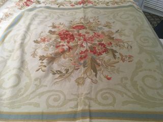 Vintage Rare Ralph Lauren Aubusson Fresnel Full/Queen Duvet & Shams Italy 2