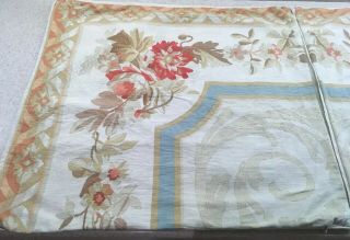 Vintage Rare Ralph Lauren Aubusson Fresnel Full/Queen Duvet & Shams Italy 5