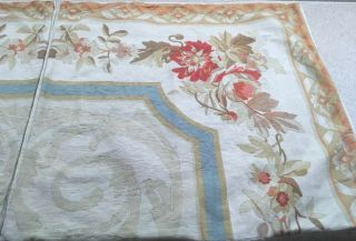 Vintage Rare Ralph Lauren Aubusson Fresnel Full/Queen Duvet & Shams Italy 6