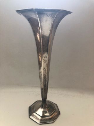 Antique Tiffany & Co Makers Sterling Silver 925 - 1000 Vase