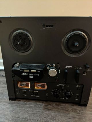 Akai Gx - 215d Vintage Autoreverse Reel To Reel Tape Recorder No Reels