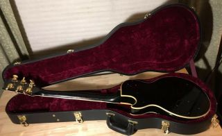 Vintage 1973 Gibson Les Paul Custom Black Beauty with Case 6
