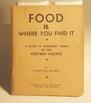 Wwii A Guide To Emergency Foods Of The Western Pacific Booklet