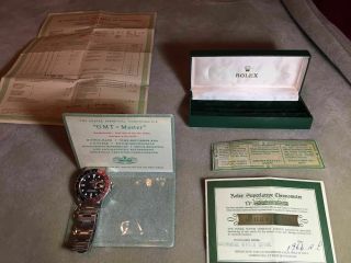 Rolex GMT Master,  1966,  Oyster Perpetual Chronometer,  owner 9