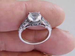 Vintage 925 Silver Decorated Ring Metal Detecting Detector Finds