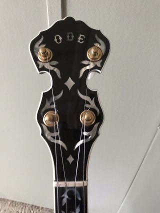 Ode Style D Vintage 5 String Banjo 8
