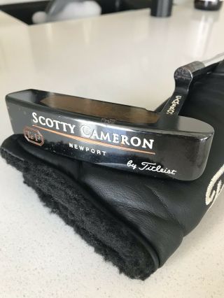 RARE SCOTTY CAMERON NEWPORT TeI3 SOLE STAMP - All With Headcover 2