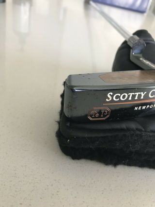 RARE SCOTTY CAMERON NEWPORT TeI3 SOLE STAMP - All With Headcover 8