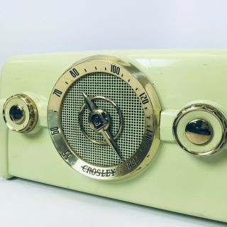 Vintage Crosley Model 10 - 137 Bakelite Table Tube Radio - Turns On