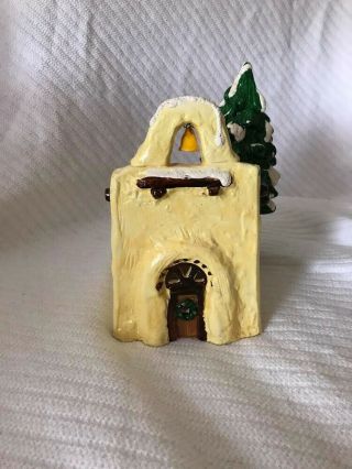 Dept.  56 Mission Church - 1980 Snow Village - RARE RETIRED 5