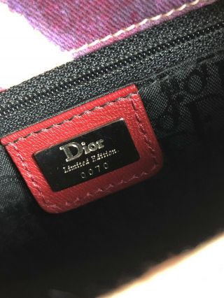 Rare Vtg Christian Dior by John Galliano Limited Edition Columbus Saddle Bag 11