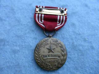 WWII US Army Good Conduct Medal Engraved Named WW2 2