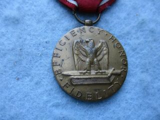 WWII US Army Good Conduct Medal Engraved Named WW2 4