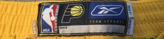 Authentic Indiana Pacers Vintage Reebok Pro Cut Shorts Size 38 Mens Very Rare 2
