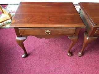 Vintage Pennsylvania House Cherry End Tables (limited Edition)