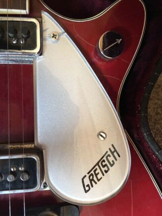 Vintage 1956 Gretsch 6131 FireBird Fire Bird with Bigsby and OHSC (Red DuoJet) 4