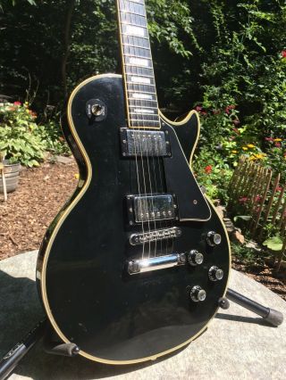 Vintage 1978 Gibson Les Paul Custom With Case 5