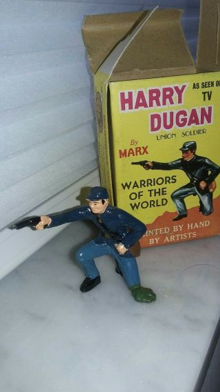 Vintage Marx Warrior Of The World.  Harry Dugan,  Civil War Soldier