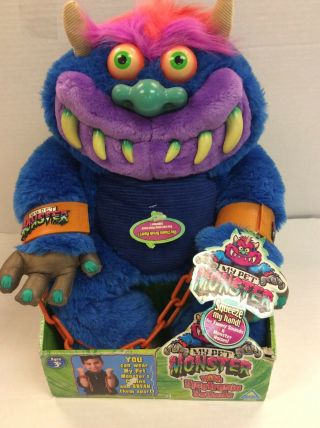 My Pet Monster With Electronic Sounds 2001 Ultra Rare Toymax