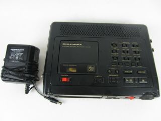 Vintage Marantz Pmd - 650 Portable Minidisc Player - Recorder W/ A/c Power Supply